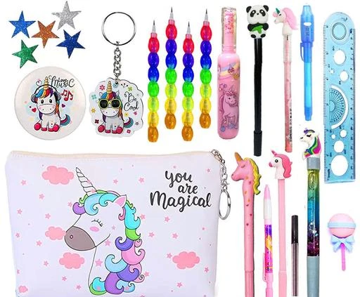 Unicorn Stationery Set for Kids - Unicorn Gifts for Girls Ages 6