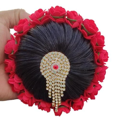 PMW - Artificial Flower Mala - Pack of 5 - Dance Accessories - Artificial  Garland Flower Juda Gajra Hair Bun Accessory for Women : Amazon.in: Home &  Kitchen
