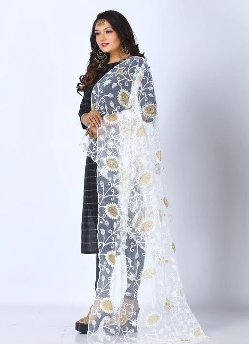 Checkout this latest Dupattas
Product Name: *Versatile Attractive Women Dupattas*
Fabric: Net
Pattern: Embroidered
Net Quantity (N): 1
Sizes:Free Size (Length Size: 2.45 m) 
Country of Origin: India
Easy Returns Available In Case Of Any Issue


SKU: KA-d-11
Supplier Name: Mala Creation

Code: 522-20938546-486

Catalog Name: Elegant Attractive Women Dupattas
CatalogID_4389612
M03-C06-SC1006