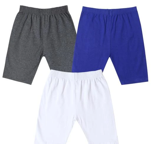  Myo Kids Cotton Cycling Shorts For Pack Of 3 / Tinkle Funky