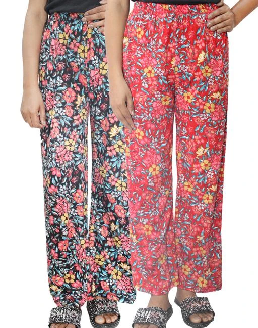 Checkout this latest Palazzos
Product Name: *MATELCO WOMEN LOWER/PAJAMA/LOUNGE WEAR/PALLAZO*
Fabric: Cotton
Pattern: Printed
Net Quantity (N): 2
Sizes: 
30 (Waist Size: 15 in, Length Size: 37 in) 
Easy Returns Available In Case Of Any Issue


SKU: AD09KR01REBK
Supplier Name: MATELCO MOTOCORP

Code: 963-21203392-2811

Catalog Name: Designer Trendy Women Palazzos
CatalogID_4464073
M04-C08-SC1039