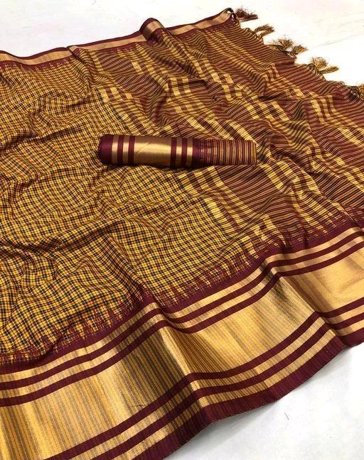 Checkout this latest Sarees
Product Name: *Adrika Fabulous Sarees*
Saree Fabric: Aura Silk
Blouse: Running Blouse
Blouse Fabric: Banarasi Silk
Net Quantity (N): Single
Sizes: 
Free Size (Saree Length Size: 5.5 m, Blouse Length Size: 0.8 m) 
Country of Origin: India
Easy Returns Available In Case Of Any Issue


SKU: lungi marun
Supplier Name: VINAYAKA SILK MILLS

Code: 554-21385779-007

Catalog Name: Trendy Petite Sarees
CatalogID_4514822
M03-C02-SC1004
.