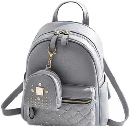 Fashion Casual Pu Leather Backpack Mini Backpack Trendy Backpack