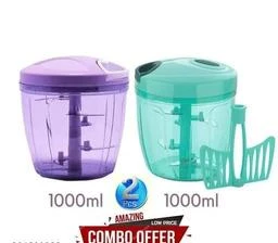 Push Chopper 550 ML, 3 Blades