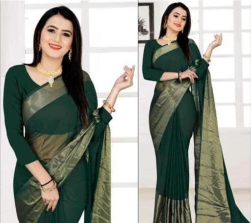 Roop Sundari Sarees Women's Chiffon Brasso Printed Saree