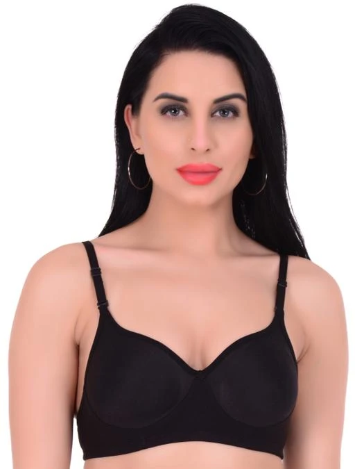 Checkout this latest Bra
Product Name: *Women Non Padded Everyday Bra*
Fabric: Cotton
Print or Pattern Type: Solid
Padding: Non Padded
Type: Everyday Bra
Wiring: Non Wired
Seam Style: Seamless
Add On: Hooks
Sizes:
30B (Underbust Size: 26 in, Overbust Size: 32 in) 
32B (Underbust Size: 28 in, Overbust Size: 34 in) 
34B (Underbust Size: 30 in, Overbust Size: 36 in) 
36B (Underbust Size: 32 in, Overbust Size: 38 in) 
38B (Underbust Size: 34 in, Overbust Size: 40 in) 
40B (Underbust Size: 36 in, Overbust Size: 42 in) 
Country of Origin: India
Easy Returns Available In Case Of Any Issue


SKU: BR-0286-P13
Supplier Name: CLORE ME PRIVATE LIMITED

Code: 202-21589217-996

Catalog Name: Women Non Padded Everyday Bra
CatalogID_4565135
M04-C09-SC1041