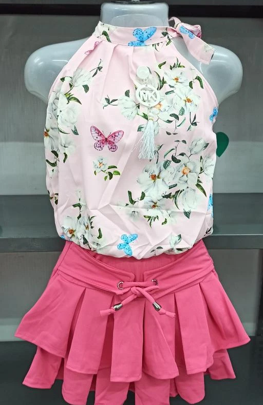 Checkout this latest Clothing Set
Product Name: *Tinkle Elegant Girls Top & Bottom Sets*
Top Fabric: Cotton Blend
Bottom Fabric: Cotton Blend
Sleeve Length: Sleeveless
Top Pattern: Printed
Bottom Pattern: Solid
Multipack: Single
Add-Ons: Bow Tie
Sizes:
2-3 Years, 3-4 Years, 4-5 Years, 5-6 Years, 6-7 Years, 7-8 Years
Country of Origin: India
Easy Returns Available In Case Of Any Issue


Catalog Rating: ★4 (688)

Catalog Name: Tinkle Trendy Girls Top & Bottom Sets
CatalogID_4570321
C62-SC1147
Code: 984-21607245-996