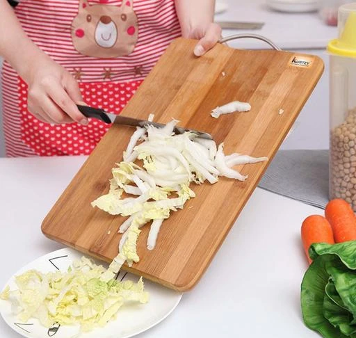 Cutting Board for Kitchen Antimicrobial, No Slip Large Chopping