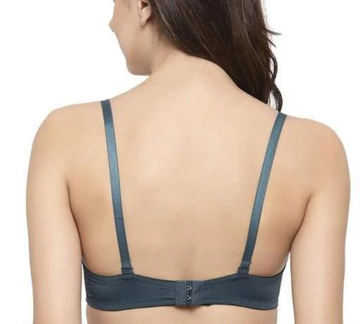 Women's Every Day's Padded Underwired Demi Cup Bra T Shirt Padded