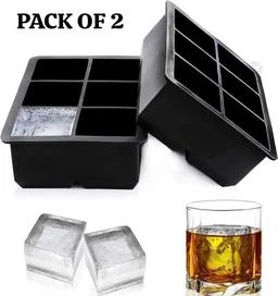 Silicone 2 x 10 Cavity Diamond Ice Cube Trays, Whiskey, Cocktails,  Chocolate