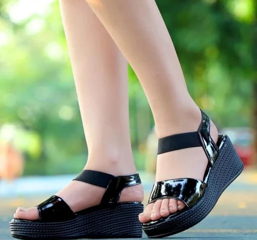 Heels & Sandals :: Fancy Wedge Heels Ladies :: Casual Heel Sandals