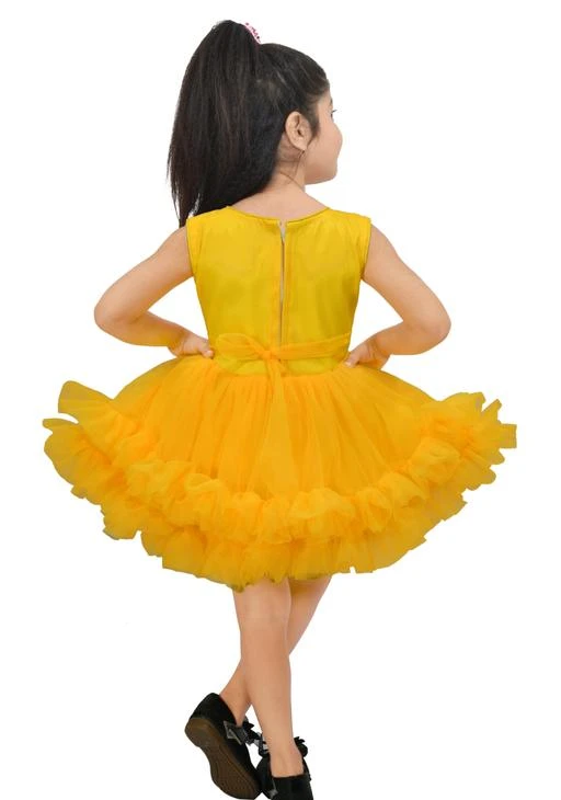 Kids Girls Princess Dress up Costume Kids Sleeveless Yellow Party Dress  Children Girl Carnival Xmas Birthday Ball Gown  Wish
