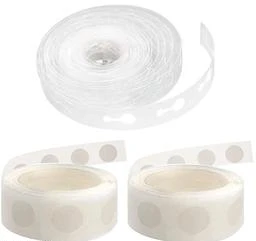 1500Pcs Glue Point Clear Balloon Glue Removable Adhesive Dots Double Sided  Dots of Glue Tape for Balloons Party or Wedding Decoration