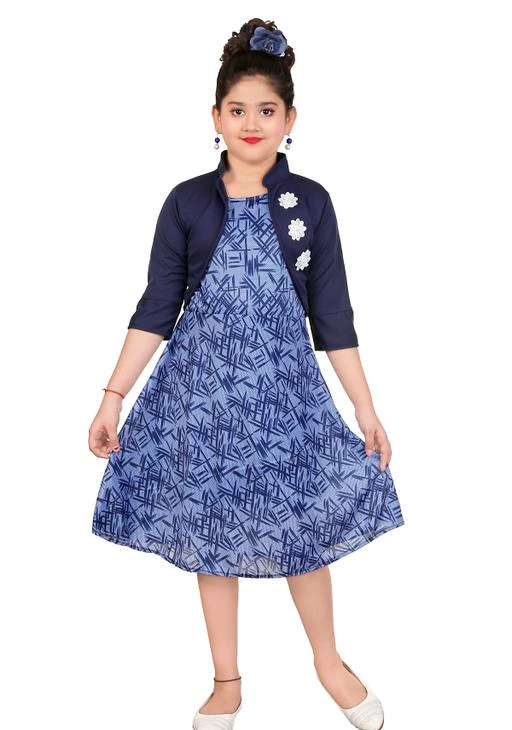 Cotton FloralSoli Long Frock Dress  Navvi E Retail Private Limited