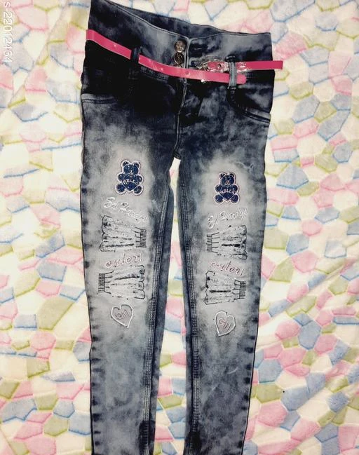 New fancy clearance jeans girl