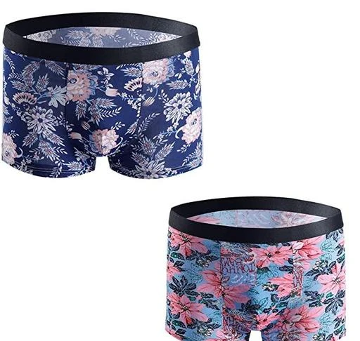  Men Cotton Ice Silk Briefs Men Boxer Brief Men