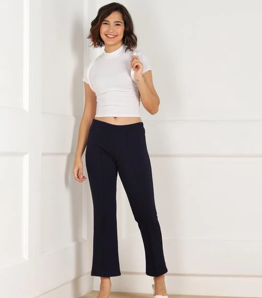 Checkout this latest Women Trousers
Product Name: *Comfy Latest Women Women Trousers *
Fabric: Polyester
Sizes: 
28 (Waist Size: 28 in, Length Size: 14 in) 
30 (Waist Size: 30 in, Length Size: 15 in) 
32 (Waist Size: 32 in, Length Size: 16 in) 
34 (Waist Size: 34 in, Length Size: 17 in) 
Country of Origin: India
Easy Returns Available In Case Of Any Issue


Catalog Rating: ★3.8 (5)

Catalog Name: Trendy Retro Women Women Trousers 
CatalogID_4721921
C79-SC1034
Code: 903-22131955-9941