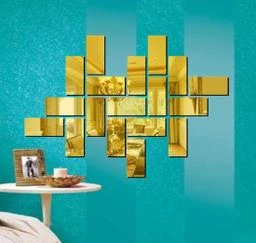 Kalash Shubh Labh Mirror Stickers for Wall, Acrylic Mirror Wall Decor  Sticker, Wall Mirror Stickers, Acrylic