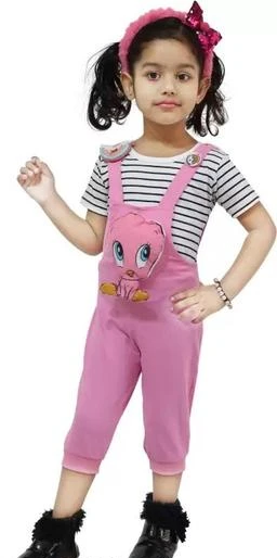 FNOCKS Dungarees Dress for Girls