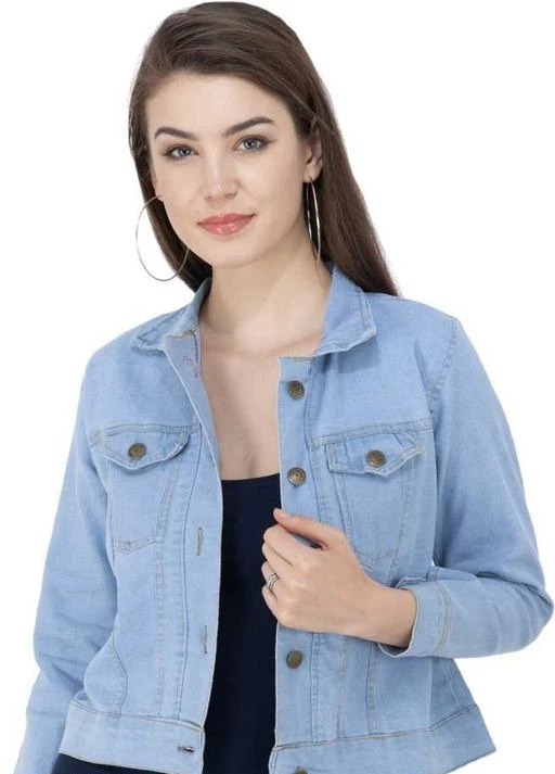 Checkout this latest Jackets
Product Name: *Urbane Elegant Women Jackets & Waistcoat*
Fabric: Denim
Sleeve Length: Long Sleeves
Multipack: 1
Sizes: 
S (Bust Size: 34 in, Length Size: 20 in) 
M (Bust Size: 36 in, Length Size: 20 in) 
L (Bust Size: 38 in, Length Size: 20 in) 
XL (Bust Size: 40 in, Length Size: 20 in) 
Country of Origin: India
Easy Returns Available In Case Of Any Issue


SKU: Denim-plain-light-BLUE-jacket
Supplier Name: crystalcreation

Code: 582-22189317-994

Catalog Name: Pretty Fashionista Women Jackets & Waistcoat
CatalogID_4739221
M04-C07-SC1023
