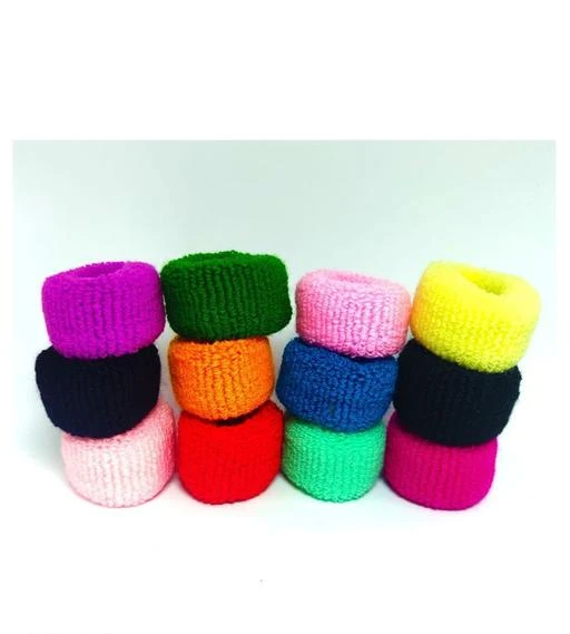 Checkout this latest Hair Accessories
Product Name: *Small Thick Rubberbands CottonThread, Extra Soft Bun,Ponytail Holders Multi-Colored Pack of 12*
Material: Rubber
Net Quantity (N): 12
 hair rubber bands for girls / women have a secure hold & is perfect for long-lasting ponytails, braids and more. These hair ties can keep up with busy girls at home, school, gym and even while other physical activities with no hair breakage/damage. Buy hair rubber bands for women that are thick large size scrunchies made with good quality elastic and fabric. These No slip rubberbands for women have good grip & won’t pull or snag hair, giving an all-day comfort. Colors & Blends hair bands for women are easy to carry in your purse or workout bag so you can change looks instantly. Available in a variety of fun colors and quantity options , these hair bands for girls/women are a quality buy at a very reasonable price, making these rubber hairbands a must have set of for your hair accessories.
Sizes: 
Free Size
Country of Origin: India
Easy Returns Available In Case Of Any Issue


SKU: WDR-23
Supplier Name: World of Designs

Code: 662-22320541-995

Catalog Name: Feminine Colorful Women Hair Accessories
CatalogID_4774205
M05-C13-SC1088