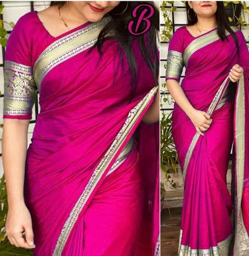 Checkout this latest Sarees
Product Name: *Chitrarekha Attractive Sarees*
Saree Fabric: Litchi Silk
Blouse: Separate Blouse Piece
Blouse Fabric: Banarasi Silk
Pattern: Solid
Blouse Pattern: Same as Saree
Net Quantity (N): Single
BEAUTIFUL RICH PALLU & JACQUARD WORK ON ALL OVER THE SAREE.
Sizes: 
Free Size (Saree Length Size: 5.5 m, Blouse Length Size: 0.8 m) 
Country of Origin: India
Easy Returns Available In Case Of Any Issue


SKU: aab322- Coton King AB 1
Supplier Name: Snehsarees N

Code: 796-22343775-0511

Catalog Name: Chitrarekha Attractive Sarees
CatalogID_4780186
M03-C02-SC1004