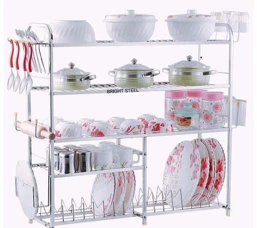 Checkout this latest Dish Racks
Product Name: *Modern Racks & Holders*
Material: Stainless Steel
Product Breadth: 10 Inch
Product Height: 30 Inch
Product Length: 30 Inch
Net Quantity (N): Pack Of 1
BRIGHT STEEL 5 Liyear 30*30 steel kitchan dish rack plate cutleri stand bartan rack
Country of Origin: India
Easy Returns Available In Case Of Any Issue


SKU: TTT
Supplier Name: BRIGHT STEEL

Code: 2361-22384000-6213

Catalog Name: Racks & Holders
CatalogID_4789078
M08-C23-SC1640
.