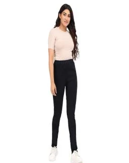 AngelFab Women's Solid Jeggings