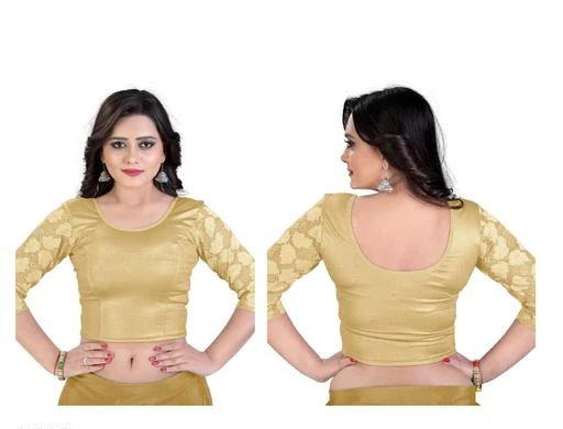 Checkout this latest Blouses
Product Name: *Fancy Cotton Lycra Women's Blouse*
Fabric: Cotton Lycra
Sleeves: Sleeves Are Included
Size: Up To 36 in To 44 in (Free Size)
Length: Up To 18 in 
Type: Stitched
Description: It Has 1 Piece Of Women's Blouse
Work: Embroidery
Country of Origin: India
Easy Returns Available In Case Of Any Issue


Catalog Rating: ★3.8 (30)

Catalog Name: Free Mask Trendy Fancy Cotton Lycra Women's Readymade Blouse Vol 2
CatalogID_299822
C74-SC1007
Code: 282-2252678-186