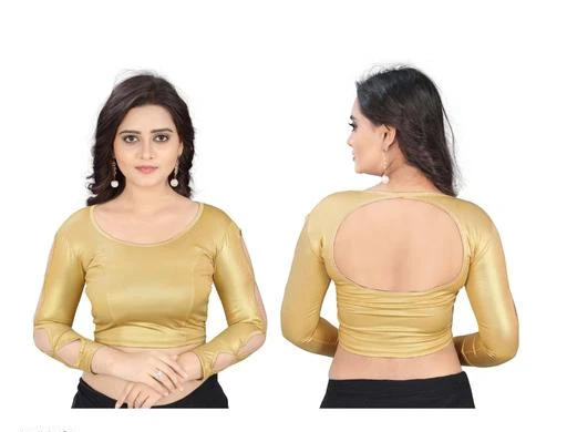 Checkout this latest Blouses
Product Name: *Fancy Cotton Lycra Women's Blouse*
Fabric: Cotton Lycra
Sleeves: Sleeves Are Included
Size: Up To 36 in To 44 in (Free Size)
Length: Up To 18 in 
Type: Stitched
Description: It Has 1 Piece Of Women's Blouse
Work: Printed
Country of Origin: India
Easy Returns Available In Case Of Any Issue


Catalog Rating: ★3.8 (58)

Catalog Name: Free Mask Trendy Fancy Cotton Lycra Women's Readymade Blouse Vol 4
CatalogID_300033
C74-SC1007
Code: 572-2254090-066