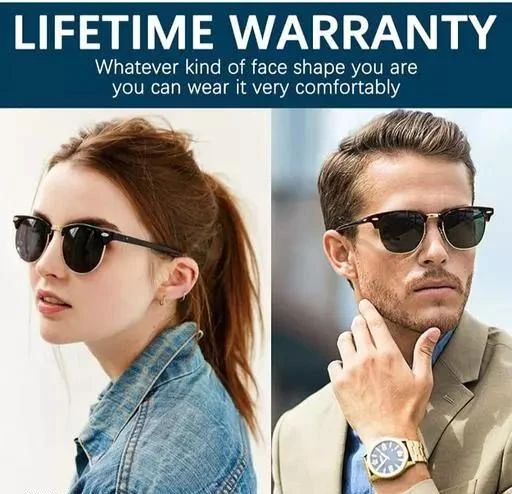 Uh Traders Latest Styleclubmaster Rimless Hd Sunglasses For Men  Women