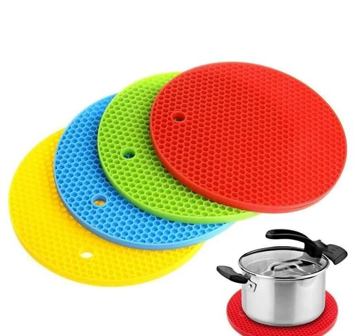 Silicone Pot Holders, Table Insulation Mats, Kitchen Hot Pot Mats