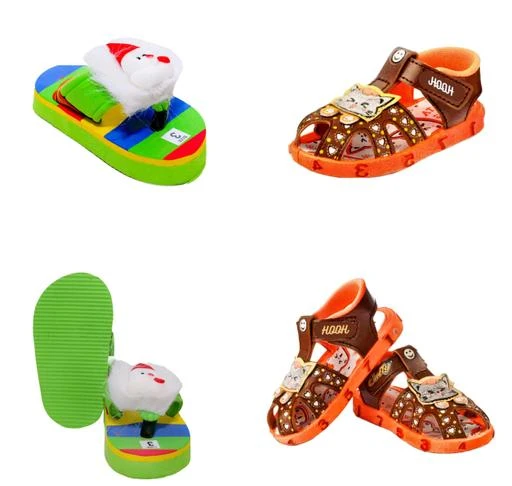 fcity.in Combo Baby Whistle Sound Sandal And Slippers Stylo