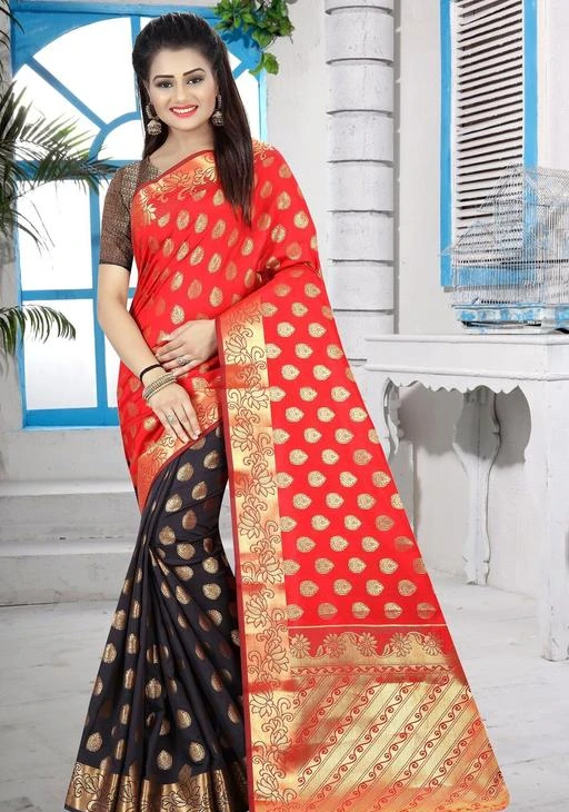 Checkout this latest Sarees
Product Name: *Prettty Banarasi Silk Women's Saree*
Saree Fabric: Cotton Silk
Blouse: Separate Blouse Piece
Blouse Fabric: Silk
Net Quantity (N): Single
Sizes: 
Free Size
Country of Origin: India
Easy Returns Available In Case Of Any Issue


SKU: 1GZL01SRI126
Supplier Name: GAZAL FASHIONS

Code: 425-2270244-8541

Catalog Name: Jivika Prettty Banarasi Silk Women's Sarees Vol 4
CatalogID_302392
M03-C02-SC1004
