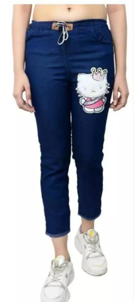 Girls jean online joggers