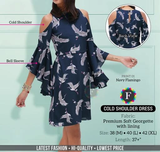 Checkout this latest Dresses
Product Name: *Cold Shoulder Georgette Dress*
Sizes:
XL
Country of Origin: India
Easy Returns Available In Case Of Any Issue


SKU: Cold_Shoulder_Dress_NAVY_FLAMINGO
Supplier Name: Hi Fashion

Code: 194-2288444-6621

Catalog Name: Cold Shoulder Georgette Dress
CatalogID_305159
M04-C07-SC1025
.