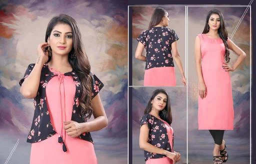 Checkout this latest Kurtis
Product Name: *Trendy Refined Kurtis*
Fabric: Poly Crepe
Sleeve Length: Short Sleeves
Pattern: Printed
Combo of: Single
Sizes:
M (Bust Size: 38 in, Size Length: 44 in) 
L, XL, XXL
kurti with jacket
Country of Origin: India
Easy Returns Available In Case Of Any Issue


SKU: _130
Supplier Name: New gravity export

Code: 772-22886873-9901

Catalog Name: Trendy Refined Kurtis
CatalogID_4920800
M03-C03-SC1001