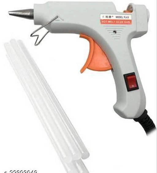 Checkout this latest Power Tools
Product Name: *T Gum Fairsdeal - 20 watt white and orange/with 05 glue sticks/ with on-off button/ with indicator/ with stand/ with high quality/ hot melt Standard Temperature Corded Glue Gun  (7 mm)*
Material: Plastic
Type: Glue Guns
Product Breadth: 8 Cm
Product Height: 8 Cm
Product Length: 8 Cm
Net Quantity (N): Pack Of 1
Country of Origin: India
Easy Returns Available In Case Of Any Issue


SKU: TG-20-5 (white and orange)
Supplier Name: FAIRSDEAL

Code: 982-22893048-994

Catalog Name: New Collections Of Glue gun Home Improvement Tools
CatalogID_4922302
M08-C26-SC2060