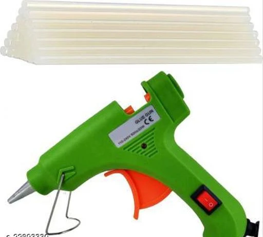 Checkout this latest Power Tools
Product Name: *T Gum Fairsdeal - 20 watt / Green and orange / with 25 glue sticks/ with on-off button/ with indicator/ with stand/ with high quality/ for multi use / hot melt Standard Temperature Corded Glue Gun  (7 mm)*
Material: Plastic
Type: Glue Guns
Product Breadth: 8 Cm
Product Height: 8 Cm
Product Length: 8 Cm
Net Quantity (N): Pack Of 1
Country of Origin: India
Easy Returns Available In Case Of Any Issue


SKU: TG-20-25(Green and orange )
Supplier Name: FAIRSDEAL

Code: 473-22893330-995

Catalog Name: Classy Glue gun Home Improvement Tools
CatalogID_4922376
M08-C26-SC2060