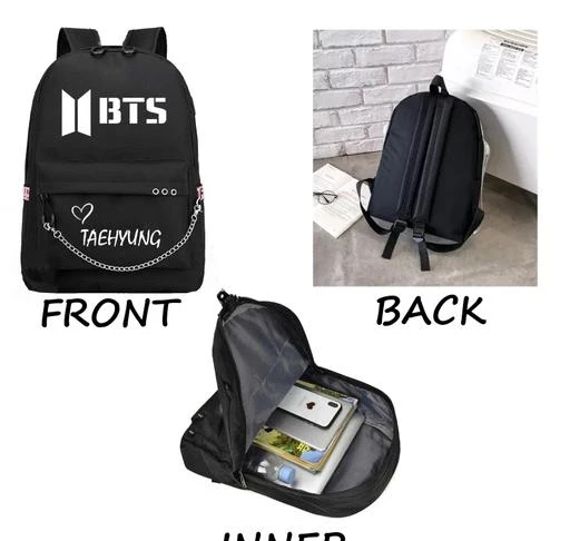 Taehyung is mine printed bts bag, School Bag, Backpack, Pittu bag, Children  Bag, School Backpack, School
