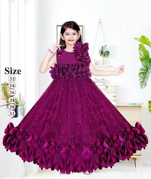 Designer dress for 8 years clearance girl