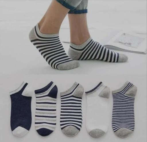 PACK OF 5 PAINDE FASHIONABLE TRENDY COTTEN SOCKS FOR MAN AND WOMEN