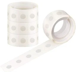 1500Pcs Glue Point Clear Balloon Glue Removable Adhesive Dots Double Sided  Dots of Glue Tape for Balloons Party or Wedding Decoration 