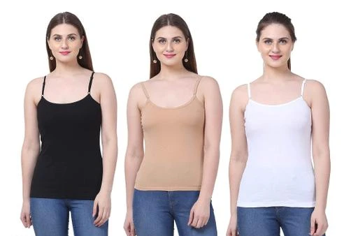  Stylish Women Camisole Slip For Women With Adjustable Strap