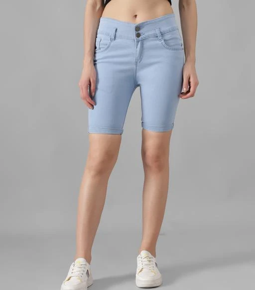 Checkout this latest Shorts
Product Name: *M MODDY Women's Light Blue Stretchable Slim Fit Solid Denim Shorts*
Fabric: Denim
Pattern: Solid
M MODDY Women's Stylish & Latest Design Stretchable Slim Fit Denim Shorts..!! Raise Your Style Quotient With These Trendy Outfits From M MODDY. Perfect For All Sports Or Casual Occasion. Take A More Relaxed Approach Towards Fashion Wearing These Shorts From The House Of M MODDY. Made Of High Quality, These Shorts Will Keep You Comfortable The Entire Day. Club These Shorts With A Shirt And Peep Toes For A Stunning Look. These Shorts Are Perfect For Special Outing As Well As Casual Also, And This Shorts Are Stretchable And Soft Against The Skin.
Sizes: 
28 (Waist Size: 28 in, Length Size: 18 in) 
30 (Waist Size: 30 in, Length Size: 18 in) 
Country of Origin: India
Easy Returns Available In Case Of Any Issue


SKU: Z270-ICE
Supplier Name: BHAGWATI SALE CORPORATION

Code: 864-23382011-9901

Catalog Name: Gorgeous Latest Women Shorts
CatalogID_5097525
M04-C08-SC1038