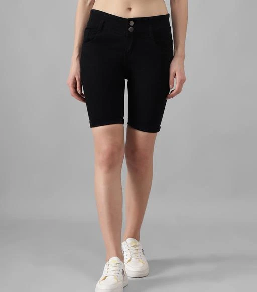Checkout this latest Shorts
Product Name: *M MODDY Women's Black Stretchable Slim Fit Solid Denim Shorts*
Fabric: Denim
Pattern: Solid
Sizes: 
28 (Waist Size: 28 in, Length Size: 18 in) 
30 (Waist Size: 30 in, Length Size: 18 in) 
32 (Waist Size: 32 in, Length Size: 18 in) 
34 (Waist Size: 34 in, Length Size: 18 in) 
Country of Origin: India
Easy Returns Available In Case Of Any Issue


SKU: Z270-Black
Supplier Name: BHAGWATI SALE CORPORATION

Code: 864-23382021-9901

Catalog Name: Gorgeous Latest Women Shorts
CatalogID_5097525
M04-C08-SC1038
.