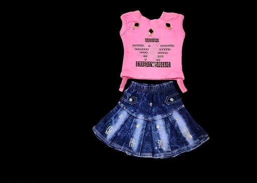 Checkout this latest Clothing Set
Product Name: *Tinkle Stylish Girls Top & Bottom Sets*
Top Fabric: Hosiery Cotton
Bottom Fabric: Denim
Sleeve Length: Sleeveless
Top Pattern: Solid
Bottom Pattern: Solid
Multipack: Single
Sizes:
0-3 Months, 0-6 Months, 3-6 Months, 6-9 Months, 6-12 Months, 0-1 Years
Country of Origin: India
Easy Returns Available In Case Of Any Issue


Catalog Rating: ★3.8 (24)

Catalog Name: Tinkle Trendy Girls Top & Bottom Sets
CatalogID_5099959
C62-SC1147
Code: 492-23392253-993