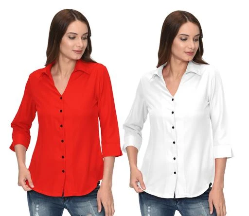 Checkout this latest Shirts
Product Name: *Attractive Solid Women's Shirts (Pack Of 2 )*
Fabric: Polyester
Sleeve Length: Three-Quarter Sleeves
Pattern: Solid
Net Quantity (N): 2
Sizes:
S, M, L, XL
Country of Origin: India
Easy Returns Available In Case Of Any Issue


SKU: THI-SH-CO046
Supplier Name: Thisbe Global

Code: 425-2344260-7041

Catalog Name: Disha Attractive Solid Women's Shirts Combo Vol 8
CatalogID_313121
M04-C07-SC1022