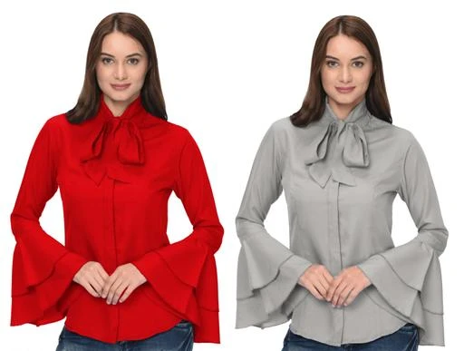 Checkout this latest Shirts
Product Name: *Attractive Solid Women's Tops (Pack Of 2 )*
Fabric: Polyester
Sleeve Length: Long Sleeves
Pattern: Solid
Net Quantity (N): 2
Sizes:
S, M, L, XL
Country of Origin: India
Easy Returns Available In Case Of Any Issue


SKU: THI-SH-CO009 
Supplier Name: Thisbe Global

Code: 445-2344374-8931

Catalog Name: Disha Attractive Solid Women's Tops Combo Vol 19
CatalogID_313142
M04-C07-SC1022