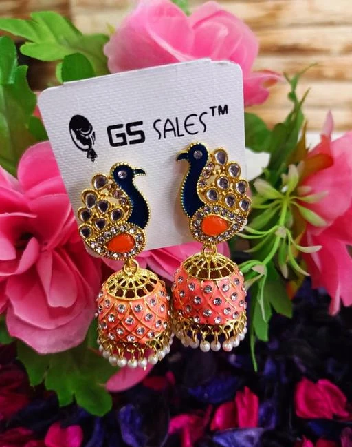 Share more than 149 earrings saree wear super hot - seven.edu.vn